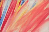 COULEURS VIVES DE LA REPUBLIQUE by Olivier Debré, 1989, Huile sur toile, sold Oct 2018
