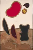 PALINGENESIE by Jean Piaubert, 1965, Technique mixte sur toile, sold Oct 2018
