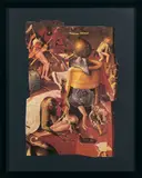 ENSEMBLE DE 3 COLLAGES DE LA SERIE "LE JARDIN DES DELICES (D'APRES JEROME BOSCH) by Jiří Kolář, 1984, Collage de papier imprimé et froissé, sold Oct 2018