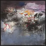 SANS TITRE by Wang Yan Cheng, 2006, Huile sur toile, sold Dec 2018