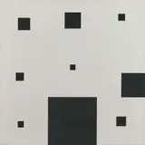 N+H 929 by Aurélie Nemours, 1990, Huile sur toile, sold Dec 2018