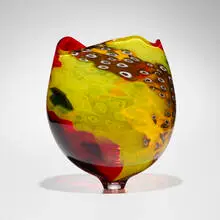 Untitled by Lino Tagliapietra, 2004, hand-blown glass, sold Sep 2026