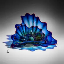 Ultramarine Blue Persian group by Dale Chihuly, 1995, hand-blown glass, sold Sep 2026