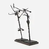Couple V by Roberto Matta, 1959-60, patinated bronze, offered Jan 2025