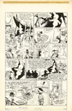 Jean CÉZARD by Jean Cézard, Encre de Chine sur papier pour la planche 5 d’un album de cette série., sold May 2018