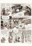 Daniel GOOSSENS by Daniel Goossens, Encre de Chine et lavis pour la planche 2 de cet album publié en 2001 aux éditions Audie. Signée., sold May 2018