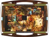 Olivier LEDROIT by Olivier Ledroit, Encre et acrylique pour la double planche 26-27 de cet album publié en 1998 aux éditions Soleil Productions. Signé et da, sold May 2018