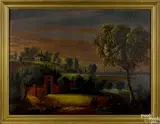 View of Mt. Vernon by William Matthew Prior, oil on canvas, offered Apr 2015