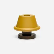 Senape vases, pair by Ettore Sottsass, 1997, plastic, sold Sep 2026