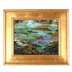 Summer Pond by Thomas DeDecker, Oil on canvas, sold Oct 2026