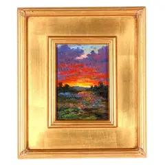 Point of Light by Thomas DeDecker, Oil on board, sold Oct 2026