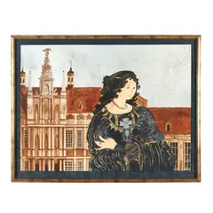 Renaissance Woman by Stephen White, Watercolor, sold Oct 2026