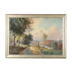 View of the Wachau by Friedrich Waldegg, Oil on canvas, sold Oct 2026