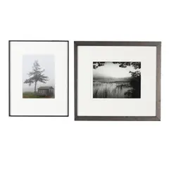 Two Framed Photographs of Maine by Clifford Allen Wheeler, Includes a photograph in black and white and color, sold Oct 2026