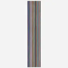 Untitled by Gene Davis, 1971, acrylic on canvas, sold Sep 2026