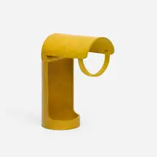 Tube Lamp Study/Yellow by Ricky Swallow, 2011 / 2017, painted steel, sold Sep 2026