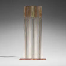 Sounds-Sign of Fine Line (B-3112) by Val Bertoia, 2026, beryllium copper, silicon bronze, sold Sep 2026