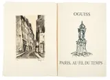 Paris au fil du temps by Takanori Oguiss, Album de 16 lithographies originales de Oguiss, numérotées "13/200", Edition de Francony, Paris, 1988, sold Jun 2018