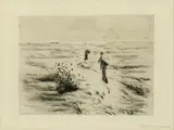Le promeneur by Max Liebermann, Estampe, signée en bas à droite, sold Jun 2018