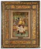 Tabarin by Augustin Grass-Mick, Huile sur carton, sold Jun 2018