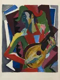 Arlequin by Gino Severini, Estampe, sold Jun 2018