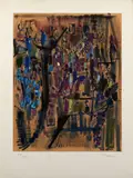 Sans titre by Camille Bryen, Estampe, signée et numérotée "55/500", sold Jun 2018