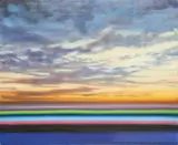 Stiller Sturm, 2017 by Olivier Masmonteil, Acrylique sur toile, sold Jun 2018
