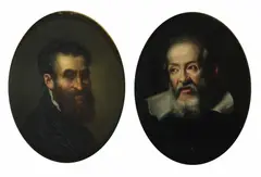 Portrait of Galileo Galilei by Justus Sustermans, Oil on panel, sold Sep 2010