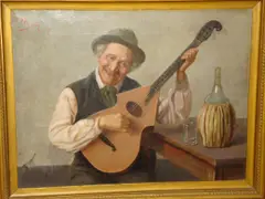 The Mandolinist by Claudio Rinaldi, offered Jul 2010