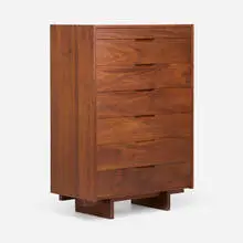 Hi Boy chest of drawers by George Nakashima, 1969, American black walnut, sold Sep 2026