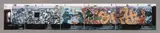 Futura and Kel Mare (Artrain Graffiti Train) by Henry Chalfant, 1986, 5 tirages photographiques montés sur carton, sold Nov 2018