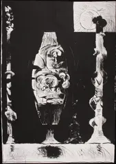 Standing form (not in Tassi) by Graham Sutherland O.M., Lithograph, on wove, sold Sep 2009