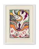Zwischen den Zeilen by Pierre Alechinsky, 1993, Lithographie en couleurs, sold Nov 2018