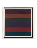 Horizontal Bands with Colors Superimposed by Sol LeWitt, 1988, 3 sérigraphies en couleurs, sold Nov 2018