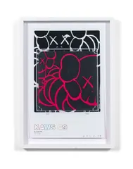 Kaws C9 by Kaws, 2008, Affiche d'exposition Mu-de Witte Dame 18 janvier - 17 février 2002, sold Oct 2018