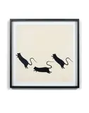 Three rats by Blek le Rat, Pochoir et peinture aérosol sur papier, sold Oct 2018
