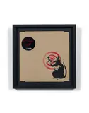Dirty Funker Future (Radar rat ) by Banksy, 2008, Sérigraphie sur pochette de disque, sold Oct 2018