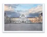 Le Louvre revu par JR, 20 juin 2016, 5h41 et 21h23 © Pyramide, architecte I.M. Pei, musée du Louvre, Paris, France by J. R., Lithographie sur papier, sold Oct 2018