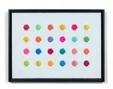 Death Dots by Ryca, 2014, Sérigraphie sur papier, sold Oct 2018