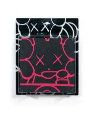 Untitled (Miffy eating) (package painting serie) by Kaws, 2001, Acrylique sur toile sous blister et carton imprimé, sold Oct 2018