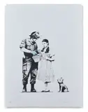 Stop and search by Banksy, 2007, Sérigraphie sur papier, sold Oct 2018