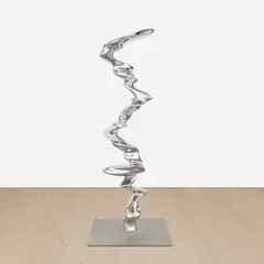 Lane by Tony Cragg, 2014, stainless steel, sold Oct 2026