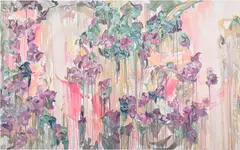 Breaking June by Jemima Murphy, 2024, oil on linen, diptych, sold Oct 2026