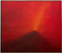 Fournez by Brice Guilbert, 2020, oilstick on panel, in artist's frame, sold Oct 2026