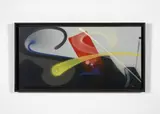 Yellow gust by Smash137, 2012, Peinture aérosol, acrylique, craie et mine sur toile, sold Apr 2017