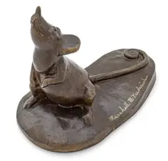 Lion and Mouse, Mouse by Marshall Fredericks, Bronze Sculpture, sold Oct 2026