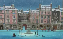 Le Moulin Rouge; Ville De Paris by Michel Delacroix, Lithograph in Colors on Wove Paper, sold Oct 2026
