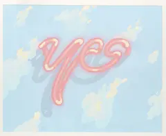 YES by David Savage, 1973, Lithograph in Color on Wove Paper, sold Oct 2026