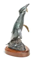 Newborn by Randy Puckett, 1988, Bronze Sculpture, sold Oct 2026