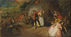 Untitled by Jean-Baptiste Pater, Oil on Wood Panel, sold Oct 2026